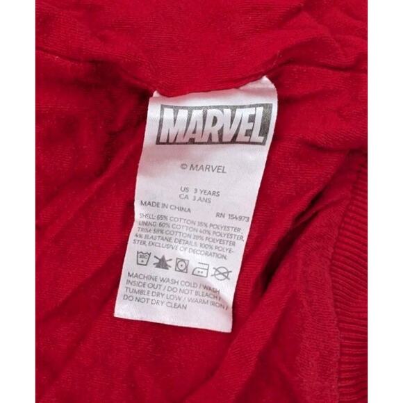 Cubcoats Toddler Unisex Marvels Spider Man 2-in-1 Stuffed Animal Hoodie Red 3T - Picture 8 of 9